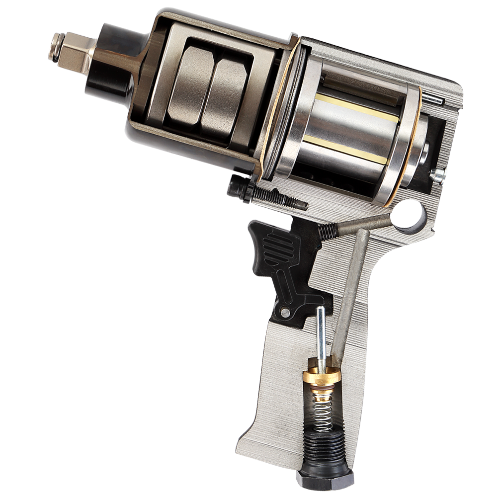  SLAIR 1/2" AIR IMPACT WRENCH- 881NM, SCARICO ANTERIORE, CLASSIC